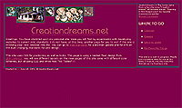 CreationDreams.net - V2