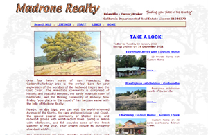 Madrone Realty - finding your place in the country real estate